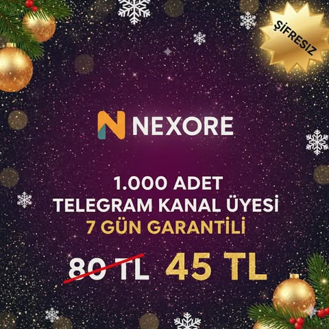YILBAŞI TELEGRAM GARANTİLİ KANAL ÜYESİ PAKETİ