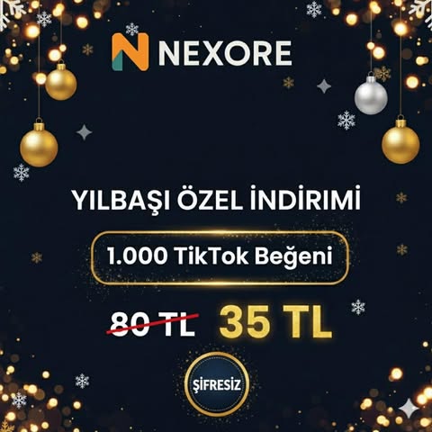 YILBAŞI TİKTOK GARANTİLİ BEĞENİ PAKETİ