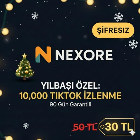 YILBAŞI TİKTOK GARANTİLİ İZLENME PAKETİ